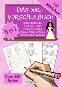 XXL-Vorschulbuch für Mädchen